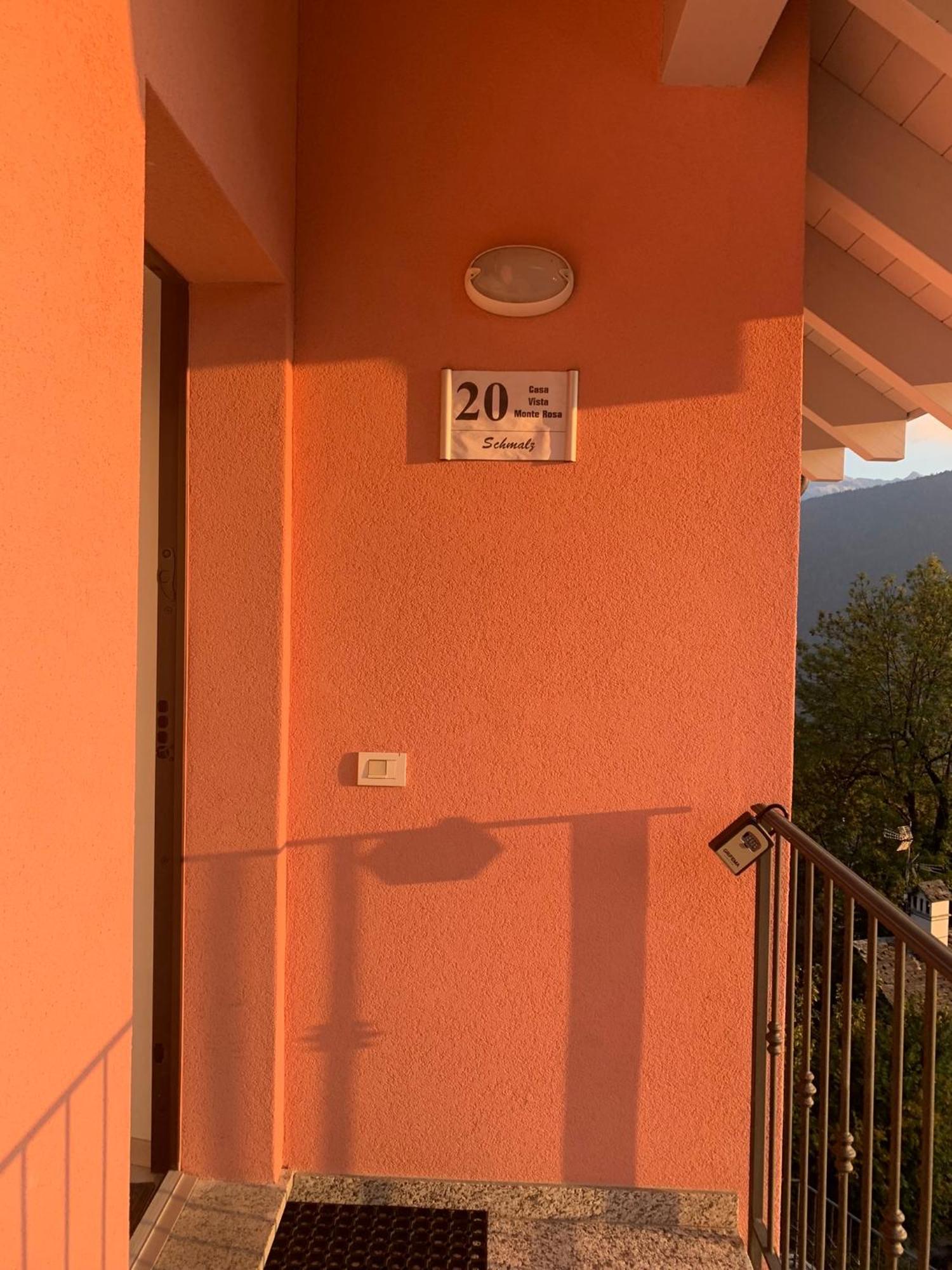 Casa Vista Monte Rosa Apartment Toceno Exterior photo
